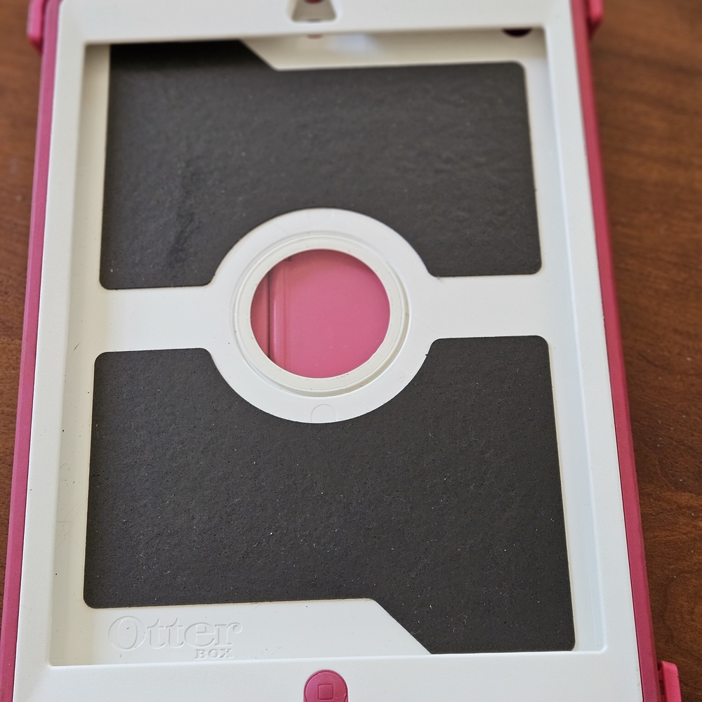 OtterBox Pink and White Tablet Case - Rugged Protective Cover